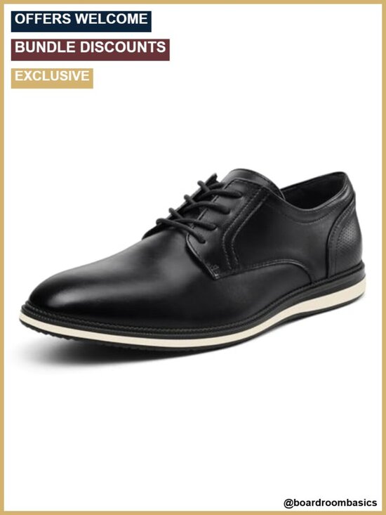 Men\'s Oxfords Business Formal Sneakers Lightweight Non-Slip Cushioned Comfort